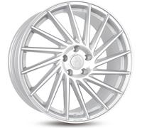 22 pouces KESKIN KT17 5x120 ET40 Jantes en aluminium SILVER FRONT POLISH
