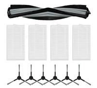 22) Solution de nettoyage complète Brosse à rouleau, brosse latérale, filtre de rechange pour Alpha 2 Pro, V5 Pro, VRVCLM27B