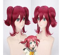 22 styles LoveLive Sunshine Chika Takami Ruby Nico Perruque Cosplay Vous Watanabe Riko Sakurauchi Yoshiko cheveux Love Live perruques + bonnet de perruque Taille unique Kurosawa Ruby PL-640