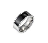 (22 Taille 11) Bague intelligente NFC, multifonction, portable, équipement de connexion pour iOS et