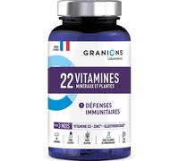 22 Vitamines Minéraux et Plantes 90 comprimés