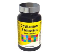 22 Vitamines & Mineraux Pour Toute La Famille - 60 gélules végétales