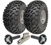 22 x 11,00-8 Utility ATV Quad Kit de remorque roues, essieux et attelage P334 - Charge maximale : 750 kg