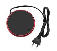 220-240V électrique Chauffe-Tasse Pad thé de Bureau Café Tasse de Lait Chauffe-Dessous de Verre Plateau (Rouge)