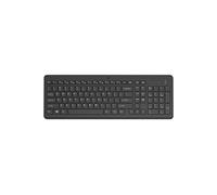 220 - Clavier - sans fil - 2.4 GHz - noir - emballage recyclable