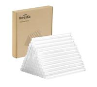 220 Pièces Bâtons de Colle Chauds, 7 x 100 mm, Transparents baton colle pour Pistolet à Colle Chaude, Séchage Rapide pour Bricolage, Artisanat, Réparations (220 Pièces, 7 x 100 mm)