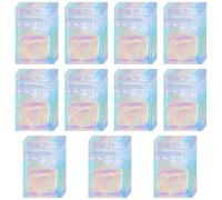 220 sachets en aluminium, sachets holographiques, Mylar refermables pour emballage laser, pour colliers, trombones, porte-clés, bijoux, artisanat (7 x 10 cm)