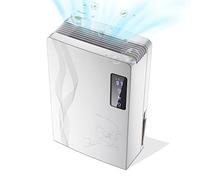 2200 ML DéShumidificateur pour La Maison pour 30㎡, DéShumidificateurs Silencieux avec Vidange Continue, Mode VêTements Secs, Minuterie 24 H, ContrôLe Intelligent de L'Humidité