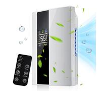 2200ml DéShumidificateur D Air Et Purificateur D'Air 2 En 1, DéShumidificateur Electrique Portable, Led ColoréE, éCran Intelligent, Minuterie 24h, TéLéCommande, Silencieux