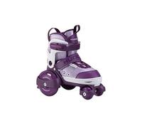 Hudora Patins à roulettes My First Quad Lavender – Taille réglable 30-33, enfants jusqu'à 20 kg