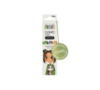 [220750309] COPIC Marqueur ciao, set de 3 "Natural Palette"