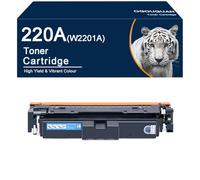 220A 220X Toner Compatible pour HP 220A W2200A W2201A W2202A W2203A Cartouche de Toner Compatible pour Color Laserjet Pro MFP 4302dw 4302fdw 4202dw 4202dn 4302fdn (Cyan)