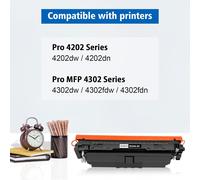 220A Cartouche De Toner Noir [Avec Puce] Compatible Pour Hp 220A W2200A 220X W2200X Pour Color Laser Pro 4202Dw 4202Dn Mfp 4302Dw 4302Fdw 4302Fdn Imprimantes W2200A (Noir)