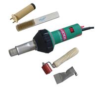 220V 1600W Pistolet à chauffage Pistolet à chauffage avec indicateur de température numérique Pistolet à chauffage PVC TPO