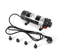 220V 160PSI Pompe à eau à membrane Mini Auto Amorçage Automatique Diaphragm Pump 5.1-5.5L / min 0.55A