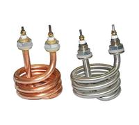 220V-380V 2500W Élément de chauffe-eau électrique en spirale de distillateur d'eau