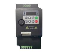 220V 380V Economical VFD Vector Variable Frequency Drive Converter Variator Inverter 0.75/1.5/2.2/4/5.5KW Motor Speed Controller(1.5KW 1PH-3PH 220V)