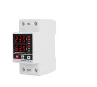 220V 63A Adjust Voltage Relay Over Under Voltage Protector Over Current Limit Wattmeter KWH Meter Power Comsumption EKFBQBGW(80A)