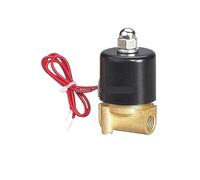 220V AC 1/4" Electric Solenoid Valve Water Air N/C Gas Water Air 2W025-08