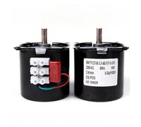 220V AC 14W Gear electronic starter 60KTYZ 50Hz Permanent Magnet Synchronous Gear electronic starter Low Speed 2.5rpm CZAOINCU(220V 80rpm)