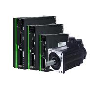 220V AC Servo electronic starter Driver Kit 1-3.8KW,1/3PH 3000RPM RS485,23/17Bit Absolute Encoder Servo electronic starter Brake 4~15Nm IINKUEYK(1.0kw 80mm Flange,17Bit multi Encoder)