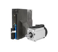 220V AC Servo electronic starter Kit 400W 750W 1KW 17Bit 21Bit Magnetic Absolute Encoder 3000rpm Driver with RS485 60mm 80mm Flange For CNC IINKUEYK(750W 80mm Flange,21Bit Multi Encoder)