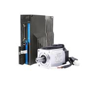 220V AC Servo electronic starter Kit 400W 750W 1KW with Magnetic 21Bit 23Bit Absolute Encoder Driver for CNC Engraver CZAOINCU(21Bit Single Pulse,400W 60mm Flange)