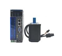 220V AC Servo electronic starter Kit AC Servo Kit 400W 750W 40-180mm Flange 24bit incremental encoder Pulse Input IINKUEYK(Pulse Input,1KW 130mm Flange)