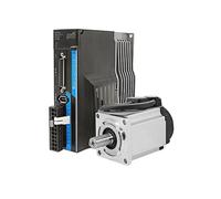 220V AC Servo electronic starter Kit With Magnetic 17bit Absolute Encoder 100W 200W 400W 750W 1KW 40 60 80mm Flange Pulse Input RS485 3000rpm CZAOINCU(750W 80mm Flange,With Brake)