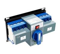 220V Commutateur de Transfert Automatique à Double Alimentation,63A Inverseur de Source Automatique,Deux Modes de Fonctionnement,Convient pour l'électricité Domestique, Boîte de Feu Surveillance