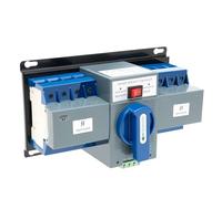 220V Commutateur de Transfert Automatique à Double Alimentation,63A Inverseur de Source Automatique,Deux Modes de Fonctionnement,Convient pour l'électricité Domestique, Boîte de Feu