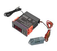 220V Contrôleur d'Humidité de l'Air Numérique avec Sonde de Température avec Câble WH8040 Gamme 1% -99% RH Type de Capteur HM-40