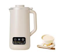 220v Machine à Lait VéGéTaux, 600ml Machine à Lait De Noix Automatique, Lait VéGéTal Fait Maison Sans Lactose, Multifonctionnel Et Santé Machine à Lait De Soja pour Avoine, Soja, Noix, Fruits (blanc)