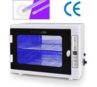 220V UV Stérilisation Box , Extra Large Double Couche UV Désinfection Armoire Avec Fonction de Minutage, Indicateur LED, Pour Serviettes, Bouteilles d'aspiration, Ustensiles de cuisine