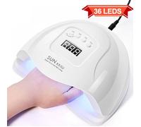 220W SUN X7 Max sèche ongles LCD affichage 57 LEDs sèche ongles lampe UV lampe à LED pour traiter Gel vernis Auto détection EU