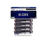 - 220X/220A 4x Toners compatibles avec W2200X / W2200A compatible avec HP Color LaserJet Pro 4202, MFP 4302, 4303