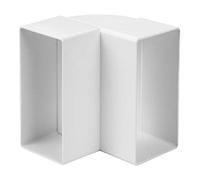 220x55mm Coude 90° Vertical - Raccord/Connecteur pour Tuyau Rectangulaire - PVC