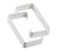 220x55mm Lot de 2 Colliers de Serrage pour Tuyau de Ventilation - Support de Fixation pour Tube Rectangulaire