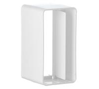 220x55mm Raccord avec Clapet Anti-retour - Connecteur pour Canal Plat