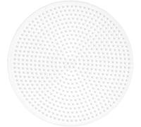 [221-3] Hama Lot de 3 Plaques pour perles "ronde grand modèle" 15 cm Blanc