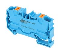 WAGO 2210-1204 Borne de passage 10 mm Push-In bleu 25 pc(s)