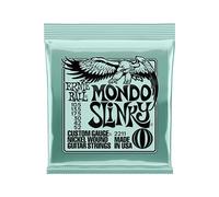 Ernie Ball Cordes pour guitare électrique Mondo Slinky – Filées en nickel 10,5-52
