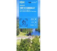 IGN 2215OT Forêt de Rambouillet, PNR de la Haute Vallée de Chevreuse – Recto