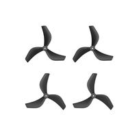 2218 3 hélices à palettes, Arbre de 1.5mm CW CCW, Accessoires for Pavo20 Pro, Drone à Cadre Whoop sans balais, Moteur sans balais Lava 1104(4pcs Black)