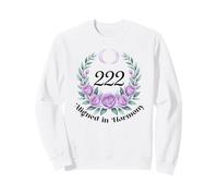 222 Nombre d'ange Astrologie spirituelle Numérologie Sweatshirt