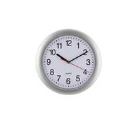 22222 à quartz Horloge murale 25 cm argent