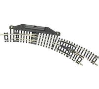 Fleischmann Aiguillage enroulé électrique 22275 – à droite – Voie N sans ballast – 1 pièce