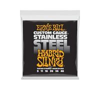 Ernie Ball Cordes pour guitare électrique 2247 Hybrid Slinky acier inoxydable calibre 9-46