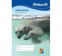 [224840-10] Pelikan Lot de 10 Blocs 20 Feuilles de dessin C 3/20 Format A3 10...