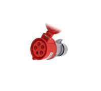 225-6TT Connecteur: alimentation AC triphasées socle femelle 32A IP44 PCE